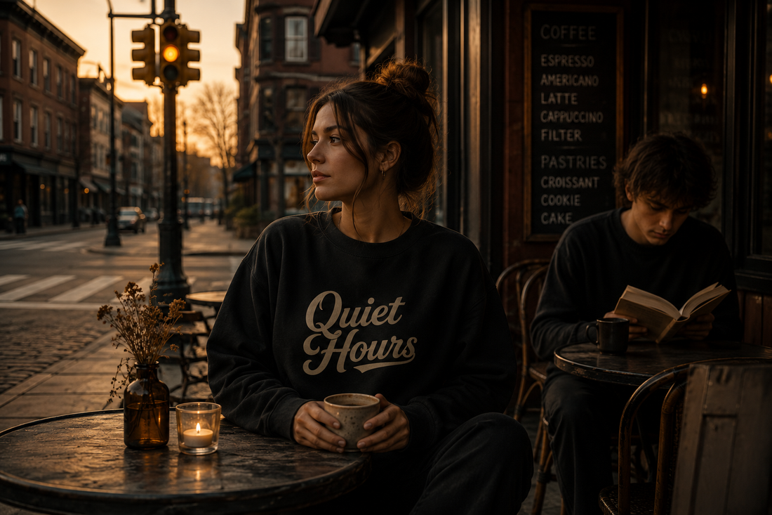 Minimalist Statement Sweatshirts: Quiet Words to Wear