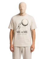 Me vs Me Stoic T-Shirt — Sisyphus Graphic