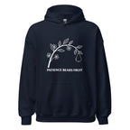 Botanical branch hoodie — Patience Bears Fruit, Merlin Fashion