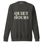 Minimalist aesthetic crewneck — Quiet Hours, Merlin Fashion