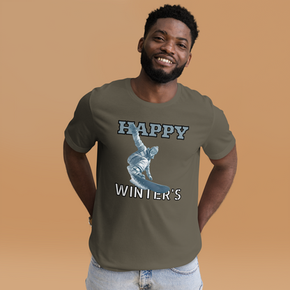 Merlin Unisex welcome winters t-shirt.