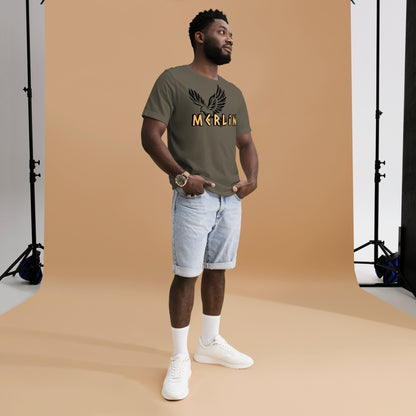 Merlin’s SIGNATURE Tee – Winged Identity Shirt.
