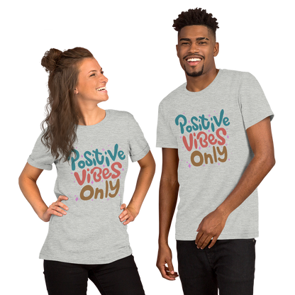 Merlin Unisex positive vibes t-shirt.