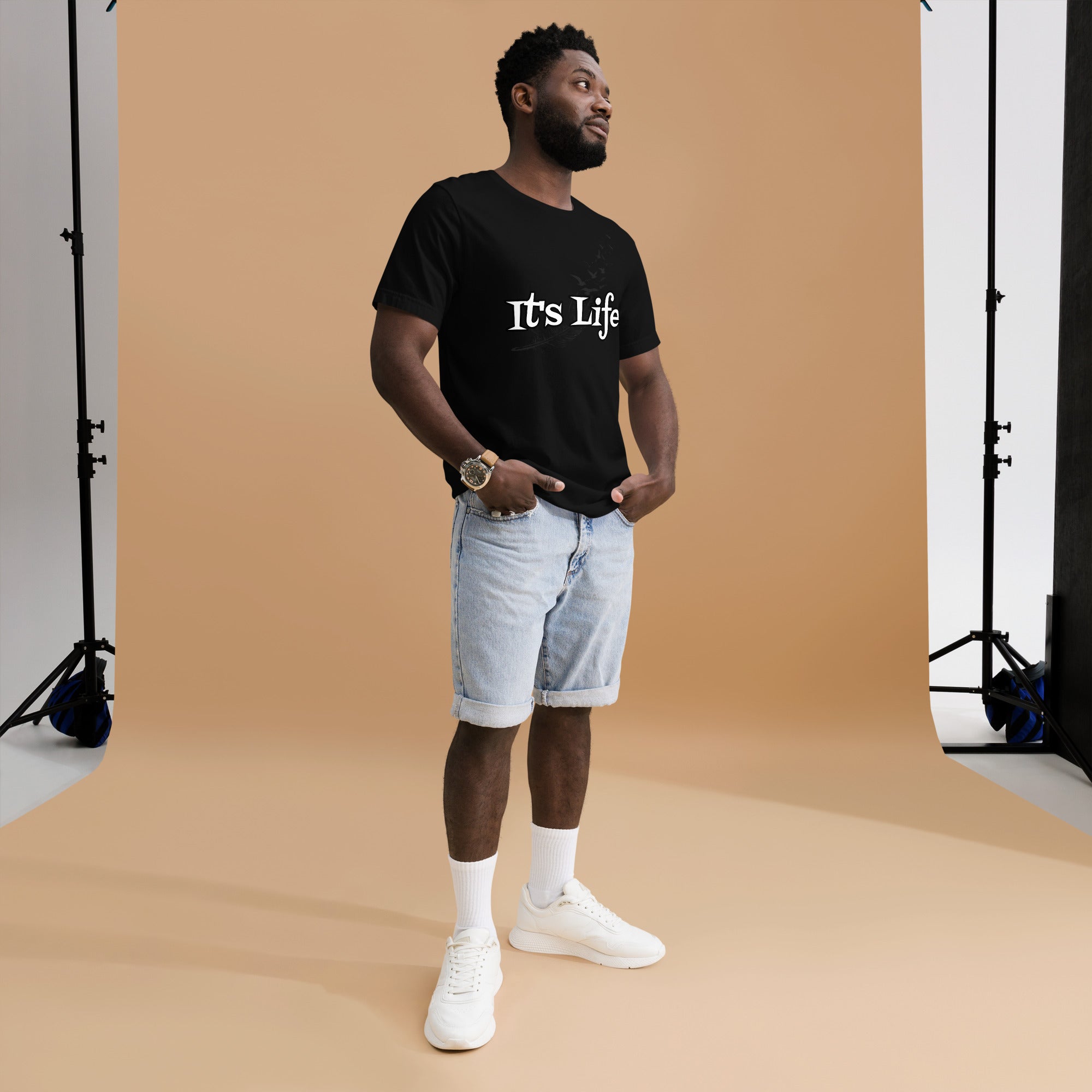 Merlin’s LIFE Tee – Feather & Flight Edition