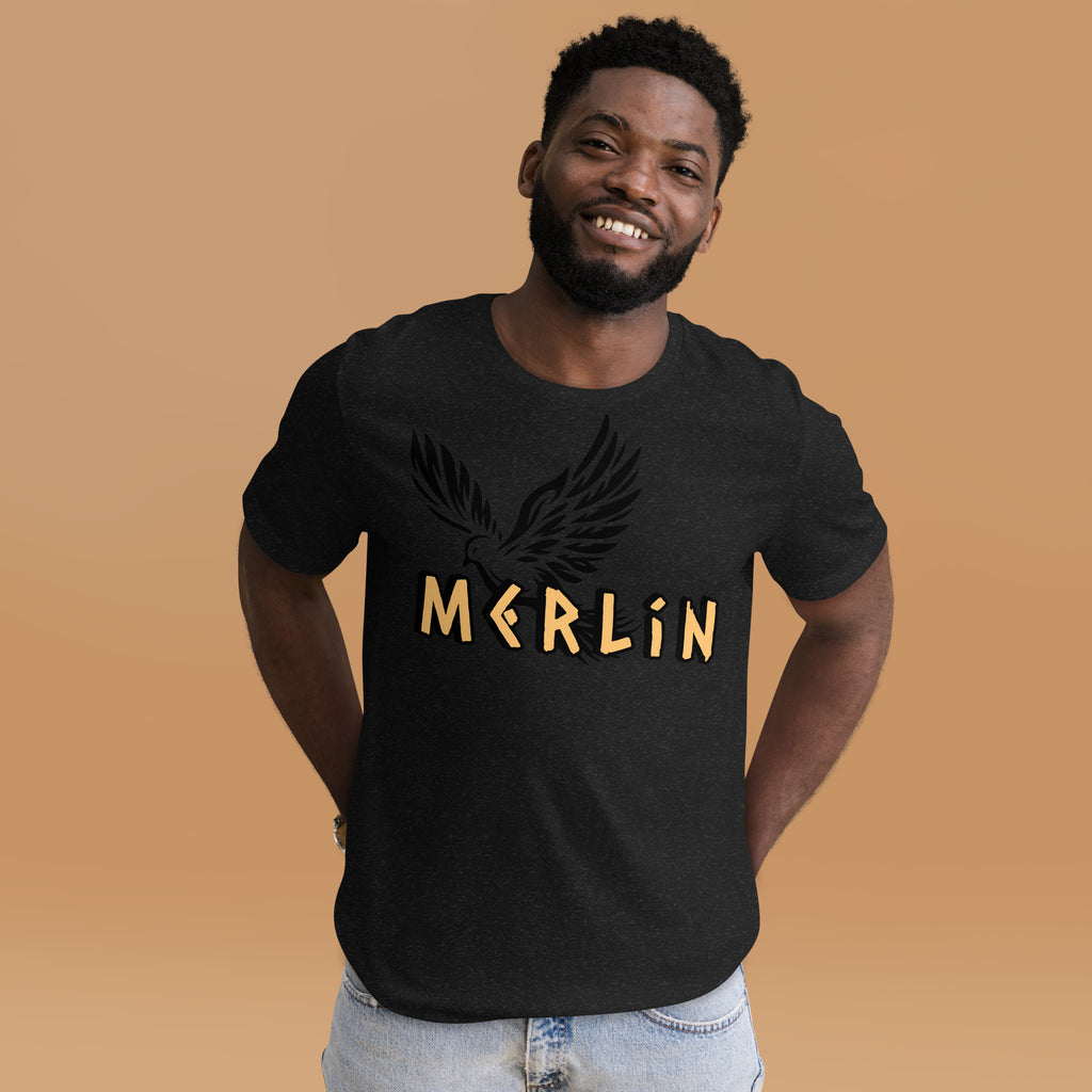 Merlin’s SIGNATURE Tee – Winged Identity Shirt.