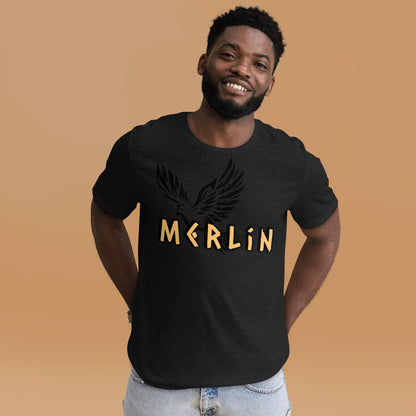 Merlin’s SIGNATURE Tee – Winged Identity Shirt.