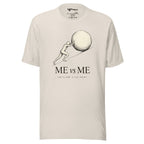 Stoic Sisyphus graphic t-shirt — Me vs Me, athletic heather, Merlin Fashion