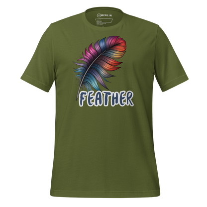 Merlin Unisex Feather t-shirt.