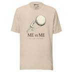 Stoic Sisyphus graphic t-shirt — Me vs Me, athletic heather, Merlin Fashion