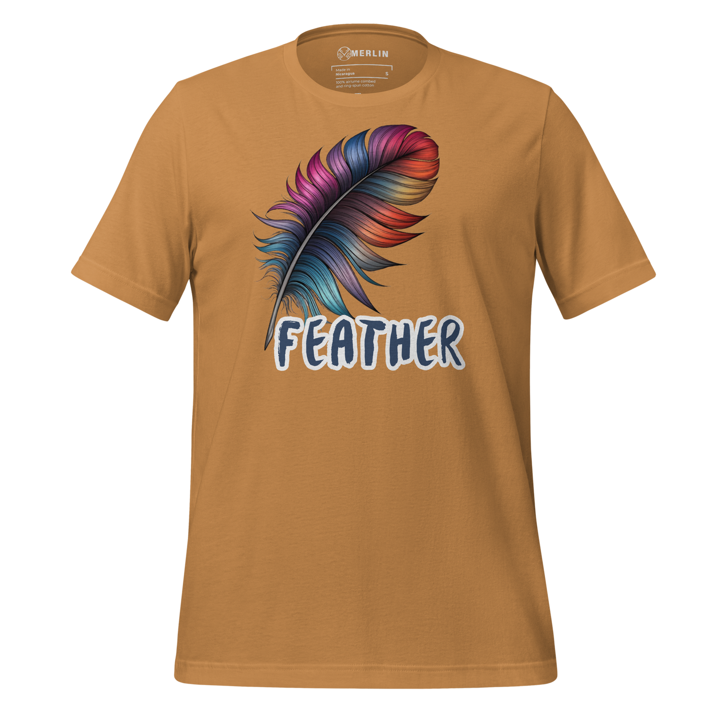 Merlin Unisex Feather t-shirt.