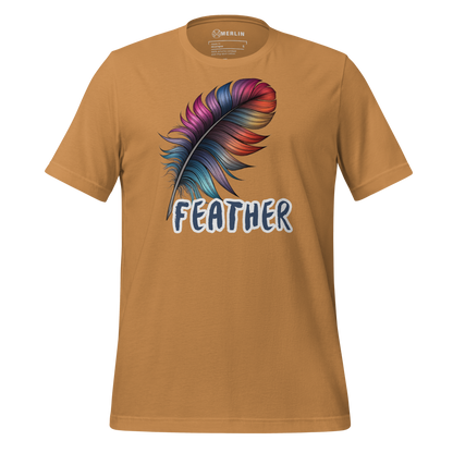 Merlin Unisex Feather t-shirt.