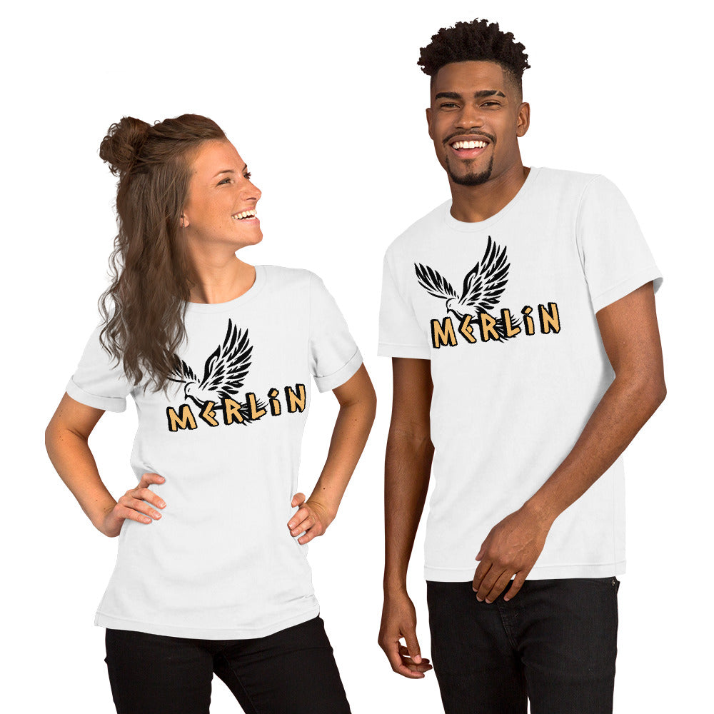 Merlin’s SIGNATURE Tee – Winged Identity Shirt.
