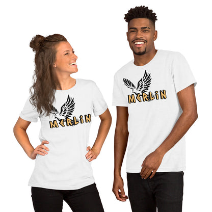 Merlin’s SIGNATURE Tee – Winged Identity Shirt.